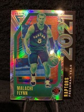 2020-21 Panini Flux Basketball Malachi Flynn Silver Prizm RC Freshman Year 2021