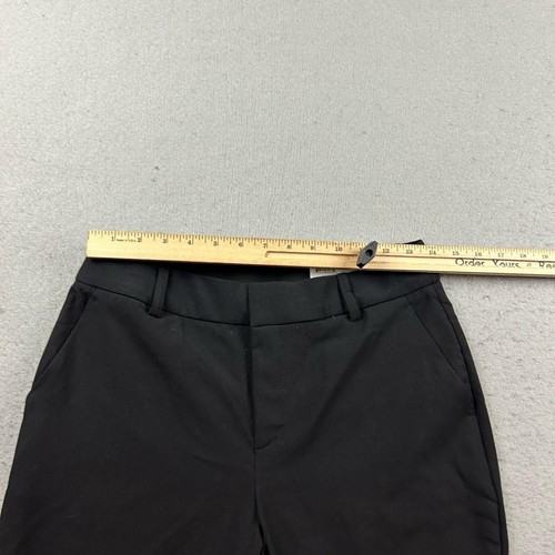 Nine Vest Pants Womens 6 Short Black Mid Rise Sculpting Barely Bootcut NWT - Picture 7 of 11