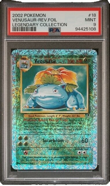 Venusaur Legendary Collection Reverse Holo | eBay