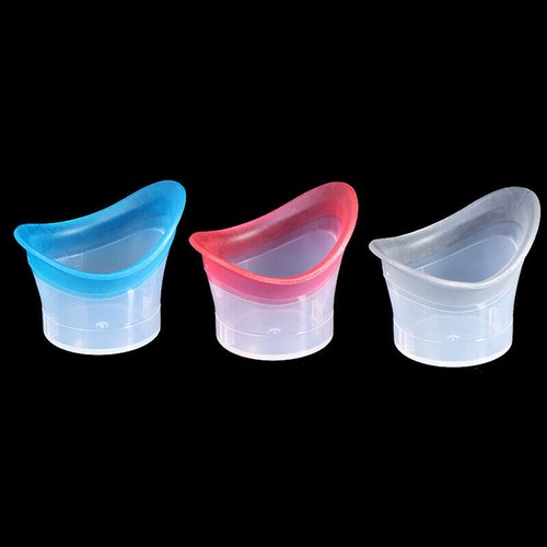 2pcs Eyewash Cup Silicone Resuable Soft Eye Bath Cup Wash Eye Precision Fitting - Picture 6 of 15