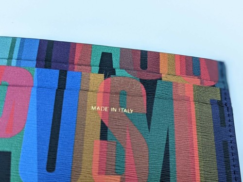 Billetera Paul Smith - Nuevo con etiquetas Tipografía Cuero Estuche con Tarjeta Precio de venta sugerido por el fabricante: £ 125 - Imagen 2 de 5