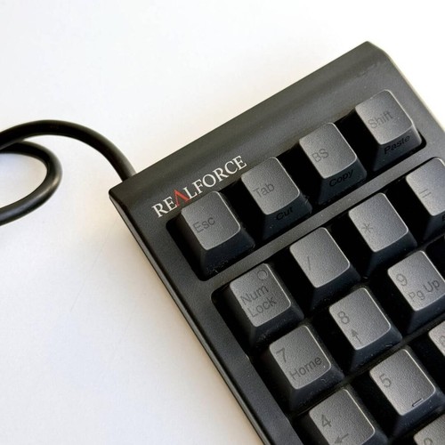 Topre REALFORCE 23UB USB Numeric Keypad Japanese Layout Wired Black - Picture 2 of 6