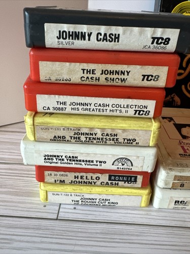 Lot Of 26 Rock Country 8 Track Tapes Untested Bob Dylan Bob Seger Janis Joplin - Picture 11 of 15