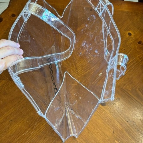 Paco Rabanne große transparente Shopper Tasche durchsichtig Reise Strandtasche - Bild 14 von 18