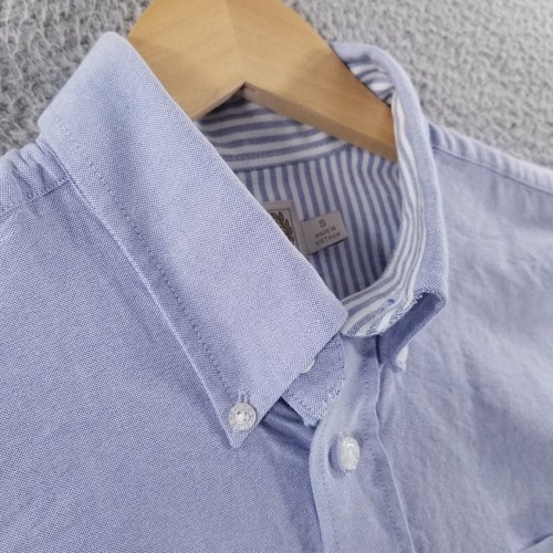 Cinch Oxford Shirt Mens Small Oversized 15 34 Blue Western Cowboy Dress Show - Picture 2 of 19