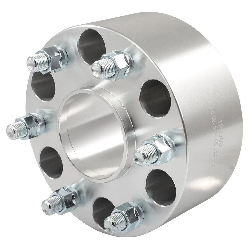 (2) 6x5.5 Hubcentric Wheel Spacers 3 inch Fits Chevy Silverado GMC Sierra 1500 - Image 3 of 4