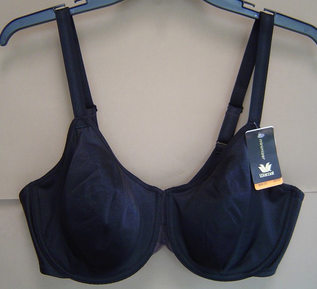 Wacoal 38dd Black Precise Finish Minimizer Underwire Bra 857269 for