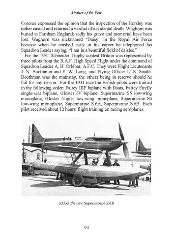 Mother of the Few-Lucy Lady Houston, Schneider Trophy Mount Everest Flight - Picture 6 of 12