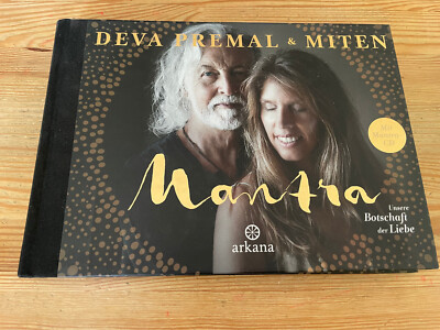 Esoterik Deva Premal & Miten - Mantra/Unsere Botschaft+CD (222 s.) ARKANA signed
