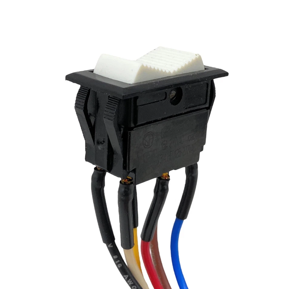 ☀️DPDT On-Off-On 3 Posições Balancim Interruptor de Alternância com Fio 6 Pinos 15A para Barco Carro Rv - Imagem 3 de 4