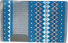 Western Show Horse Riding Handmade Base Saddle Pad Wool in 34 42