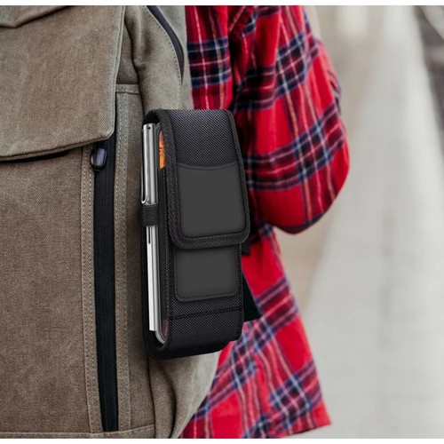 Handy Gürteltasche Nylon für Xiaomi Redmi Note 13R Tasche Quer Smartphone Etui - Bild 5 von 7