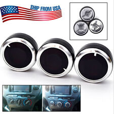 3PC FIT FOR TOYOTA bB SCION xB 03-07 SWITCH KNOB HEATER BUTTONS DIALS A/C COVER