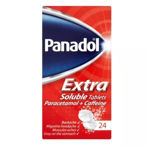 Panadol Extra Soluble Tablets 24 (MAX ONE UNIT PER ORDER) (Effervescent Tablet)