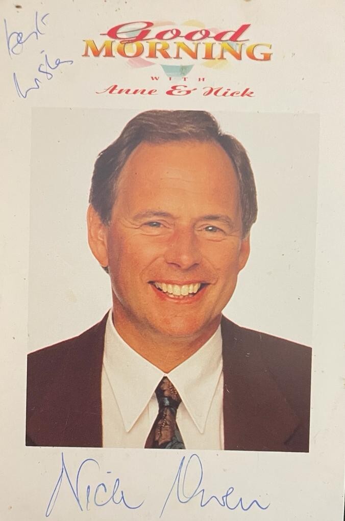 ANNE DIAMOND &NICK OWEN (ANNE NICK) BBC's GOOD MORNING