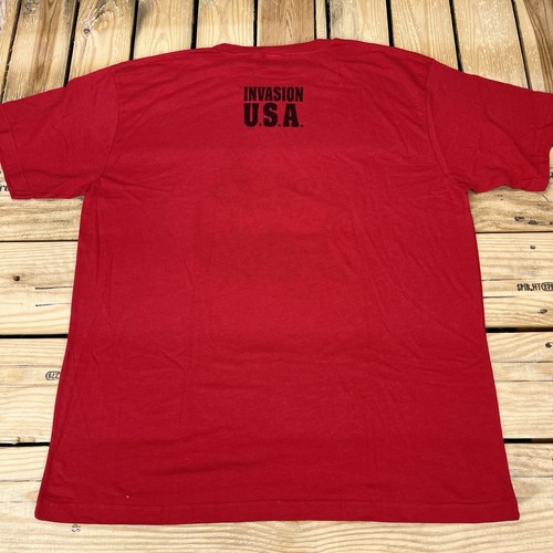 Vtg Y2K New Old Stock Chuck Norris See You in Hell Graphic T-Shirt Men's XL - Picture 2 of 6