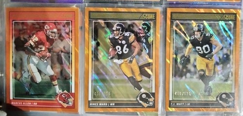 2024 Score Football, Numbered Parallel & Short Print Lot (See Pics) - 18 Cards - Picture 8 of 10
