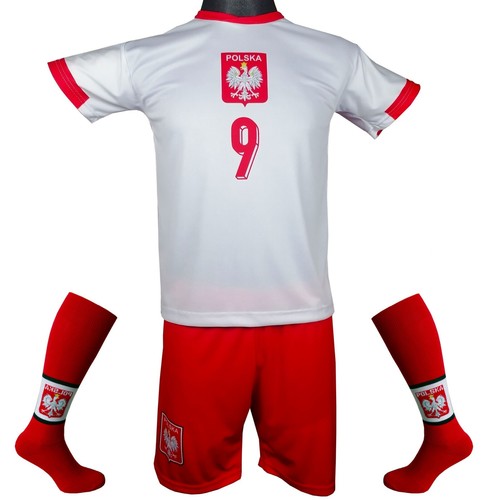 Lewandowski Fußball T-Shirt + Shorts + Socken Polen :: strój Lewandowski Polska - Bild 16 von 19