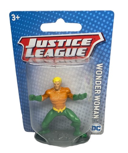 Aquaman Mini Figure Toy/Cake Topper Justice League DC Comics New Sealed Package