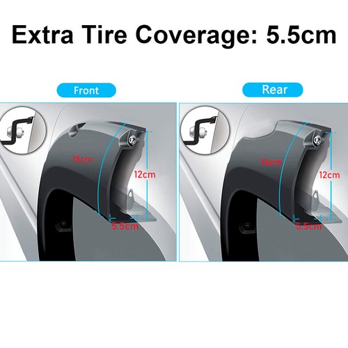 Pocket Style Black Fender Flares Wheel Arches for Mitsubishi Triton MR 2019-2023 - Picture 7 of 10