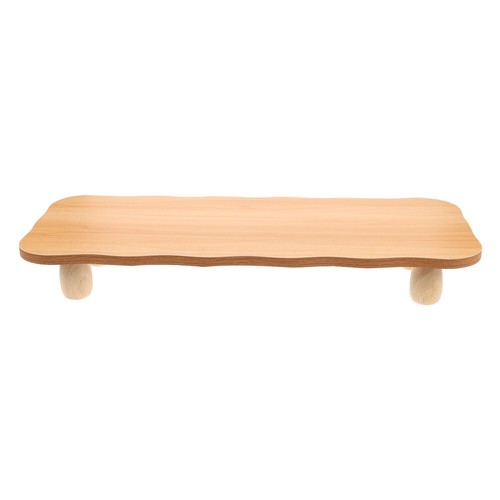 Computer Stand Office Risers for Desk Monitors Bamboo Desktop Shelf - Afbeelding 2 van 12
