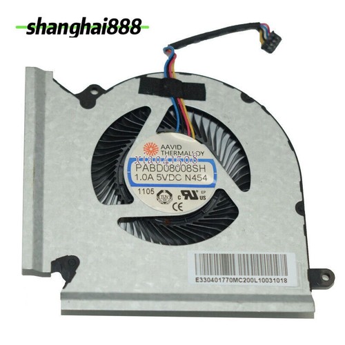 PABD08008SH N453 N454 Neuf pour MSI GE66 GP66 MS-1542 CPU GPU VENTILATEUR DE REFROIDISSEMENT DC5V - Photo 4/7