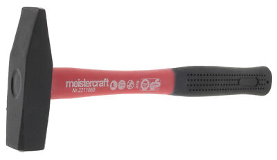 meistercraft Schlosserhammer 300g DIN 1041 Schlosser Hammer Fiberglasstiel NEU