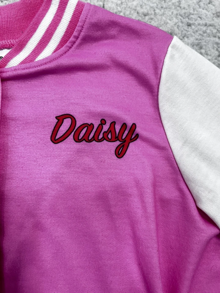 Chaqueta Bomber Ligera Rosa Disney Daisy Duck Niñas 4-5t Foto 3 de 4