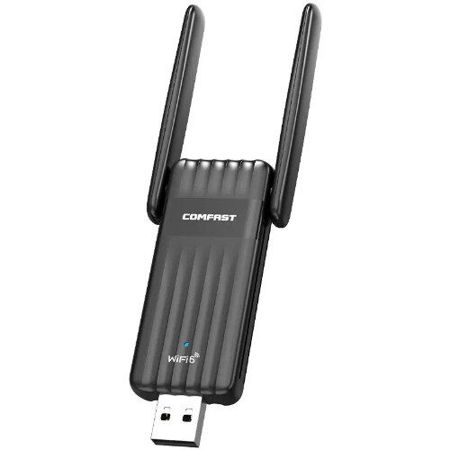 WiFi 6 BT 5.3 USB Adapter Dual Band 2.4/5G RTL8851BU WLAN Free Drive Netzwerk - Bild 6 von 13