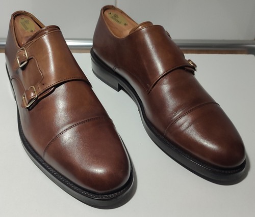 ZAPATO MONK STRAP/HEBILLA MARRON 42 TIPO SEBAGO ALDEN LOTTUSSE BERWICK - Imagen 3 de 3