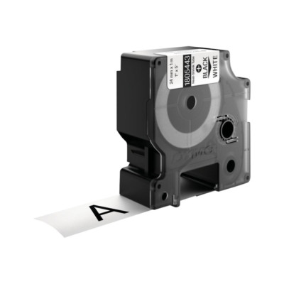 Dymo 1805443 Heißschrumpfschlauch schwarz/weiß für Rhino 6000