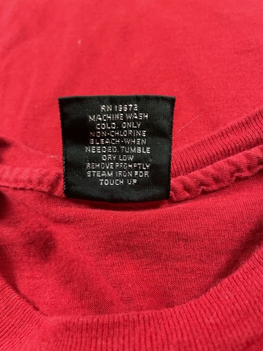 Vtg 90s US Polo Ralph Lauren Boys Shirt XL Fits Mens S M Spell Out Graphic - Picture 11 of 11
