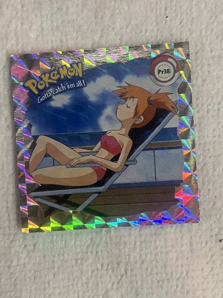 Vintage Holographic Foil Pokemon Stickers - Image 2 of 4