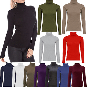 Details About Womens Ladies Ribbed Polo Neck Top Jumper Turtle Roll Neck Full Sleeve Plain Top Details About Womens Ladies Ribbed Polo Neck Top Jumper Turtle Roll Neck Full Sleeve Plain Top