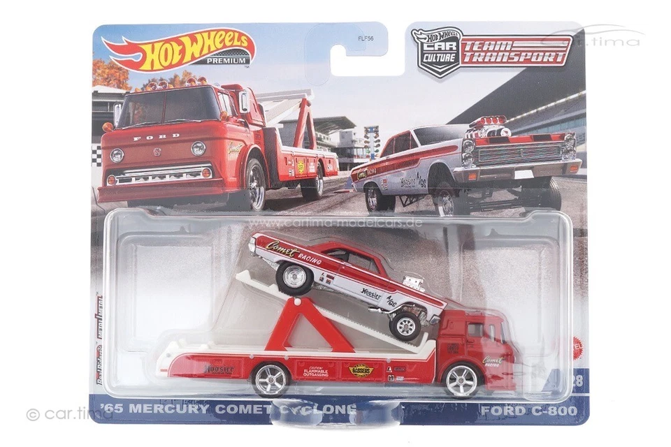 Team Transport ´65 Mercury Comet Cyclone / Ford C-800 #22 Hot Wheels 1:64 GRK59 - Bild 1 von 1