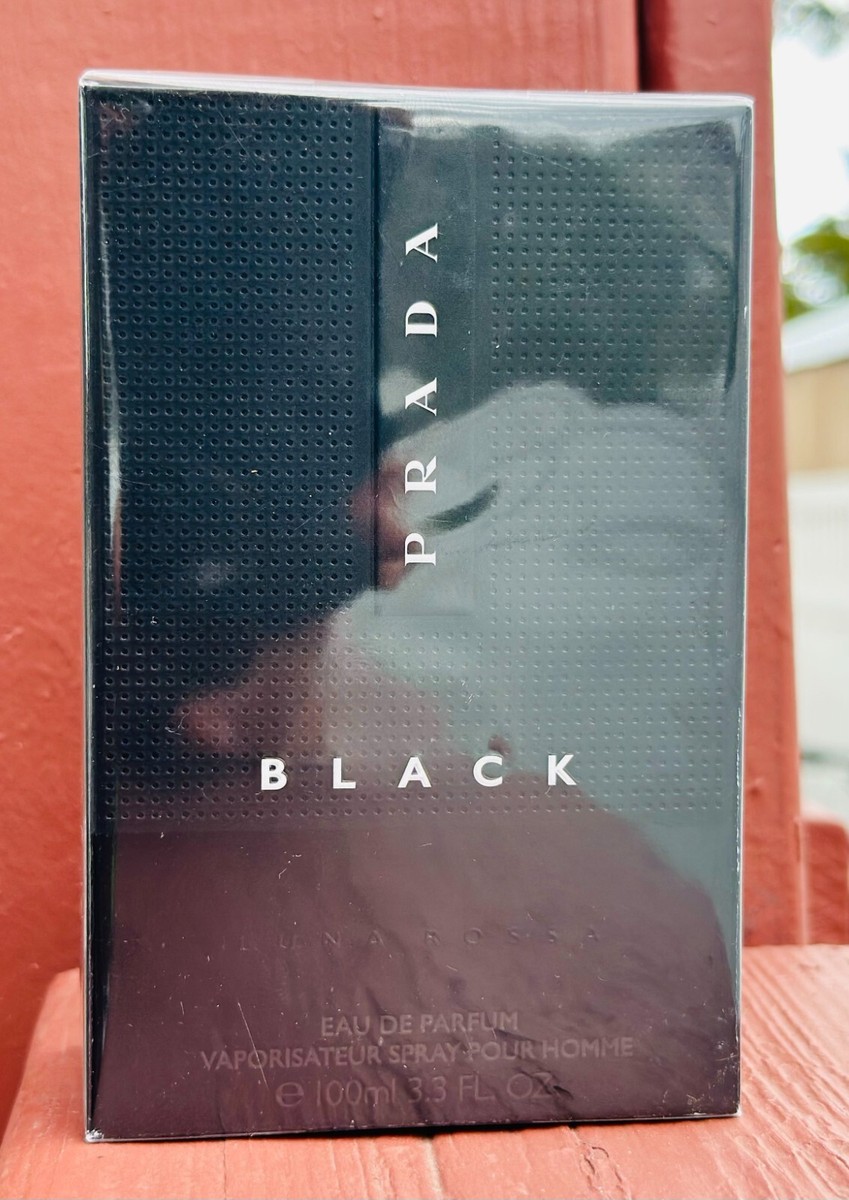 Prada Luna Rossa Black 3.4 oz EDP Cologne for Men Sealed!!! | eBay