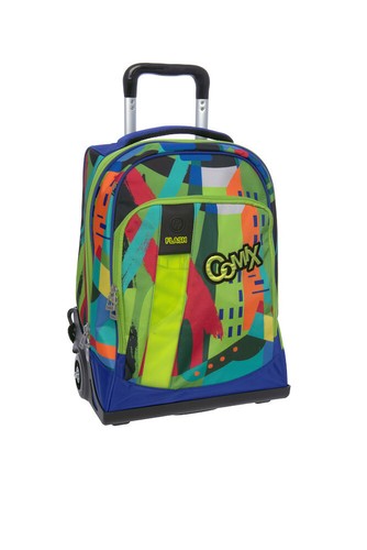 ZAINO TROLLEY COMIX FLASH - scuola 2020/21 | eBay