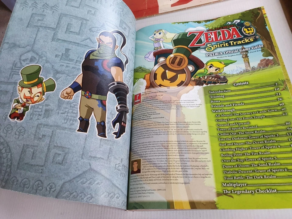 THE LEGEND OF ZELDA SPIRIT TRACKS : PRIMA PREMIERE STRATEGY GUIDE. NDS. - Image 4 of 4