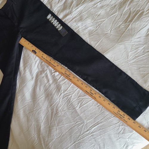 Sahara Club Dress Pants Flat Front Skinny Black NWT - Size 12-Waist 26-Inseam 27 - Picture 4 of 12