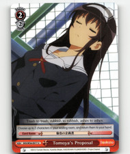 Weiss Schwarz Tomoya's Proposal Saekano: How to Raise a Boring Girlfriend