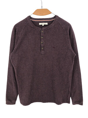 MOODS OF NORWAY Herren Henley Pullover Strickpullover Größe L