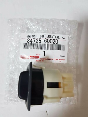 お取引 確認 m12 8472560020 GENUINE Toyota SWITCH, DIFFERENTIAL LOCK 84725