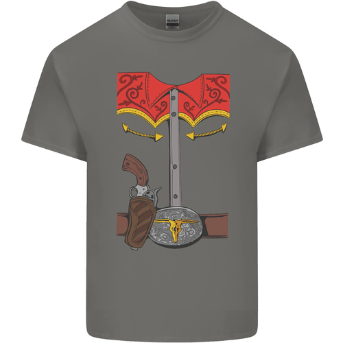 Cowboy Kostüm Outfit Stag Do Kinder T-shirt Jungen Mädchen - Picture 43 of 77