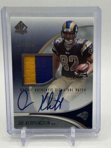 2006 SP Authentic #237 Joe Klopfenstein ROOKIE AUTOGRAPH PATCH