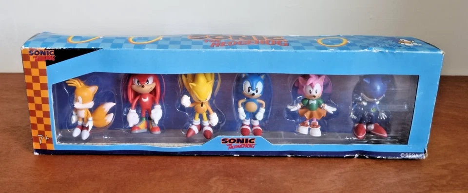 Jazwares Sonic the Hedgehog Mini Figure Collectibles 6-Pack - Plastic - image 2 of 4