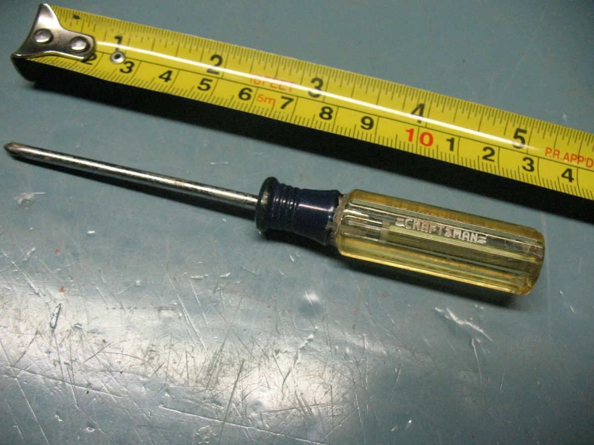 CRAFTSMAN SCREWDRIVER 41293 WF 0 PHILLIPS VINTAGE ORIGINAL USA