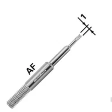 Bergeon 6767-AF Replacement Forked End Tip for Spring Bar Tool Stainless Steel