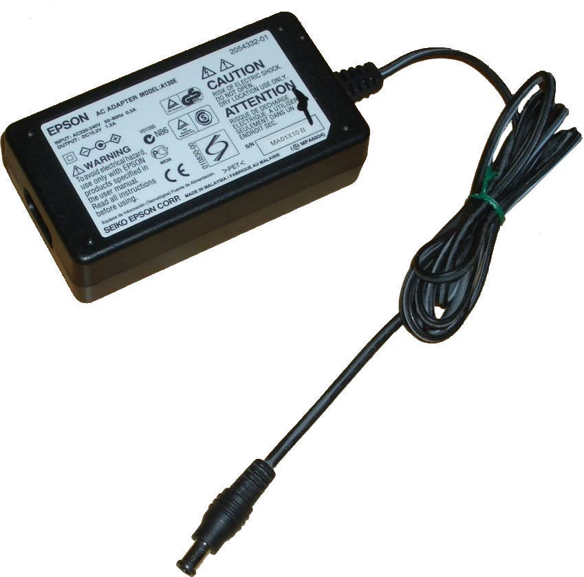 Epson Model A130E AC Adapter 15.2V DC 1.2A **5 - Bild 1 von 1