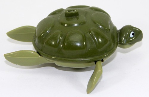1993 Burger King Kids Meal Toy Little Mermaid Turtle ©Disney Wind Up Toy - Picture 3 of 9