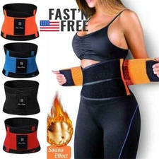 Sport Waist Trainer Neoprene Belt Sauna Sweat Body Shaper Tummy Control Cincher